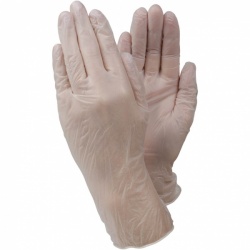 Ejendals Tegera 819A Disposable PVC Gloves for Food Handling